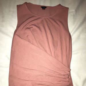 Ann Taylor Mauve Wrap Front Tank